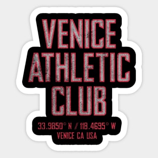 Venice Athletic Club Sticker